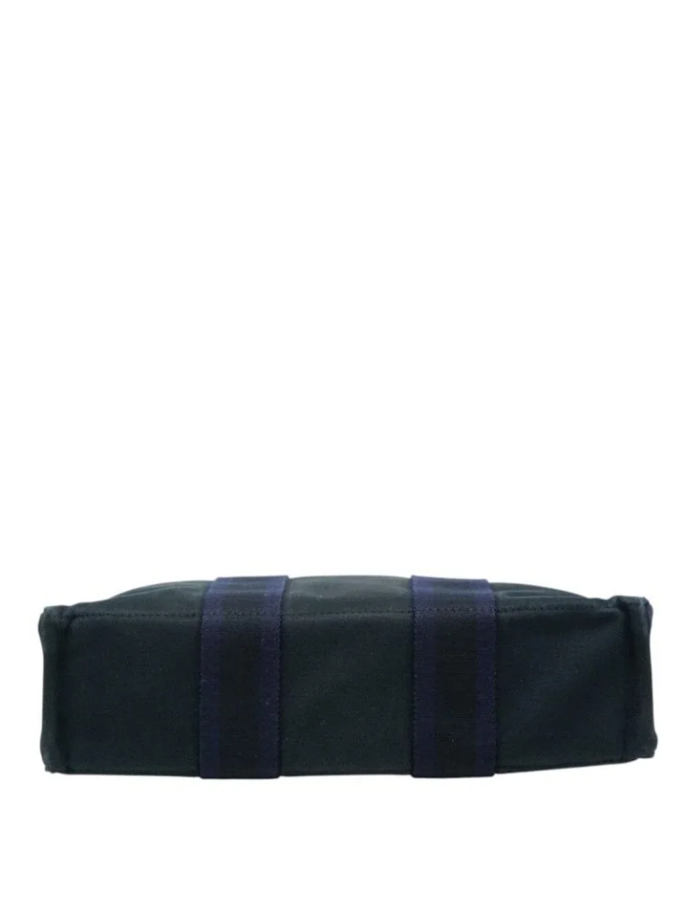 Hermes Fourre Tout PM Tote Black Purple Canvas